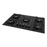 Cooktop A Gás, 5 Bocas, Mondial, Preto/inox, Bivolt - Ctg-03