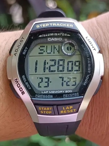 Reloj Digital Casio Ws-2000h Contador De Pasos Para Hombre 