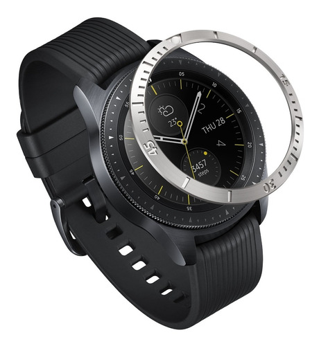 Protector Bisel Ringke Samsung Watch 42mm Acero 02 + Vidrio