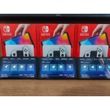 Nintendo Switch Oled Desbloqueado Novo + 40 Jogos (256gb) 