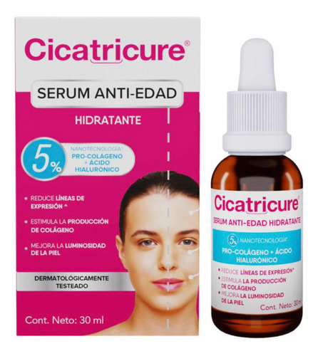 Cicatricure Serum Facial Antiedad Hidratante 30ml