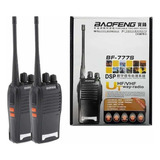 Set 2 Radio Transmisor Walkie Talkie Baofeng Bf-777s