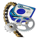 Kit Arrastre Cassarela Suzuki Dr150 6huecos Cadena Reforzada