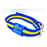 Combo Chapita+escudo+ Collar Boca Juniors 3cm Ancho