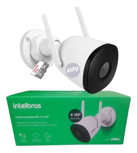 Kit 2 Câmera Intelbras  Wifi Im5 S Intelbras 4mp Lançamento