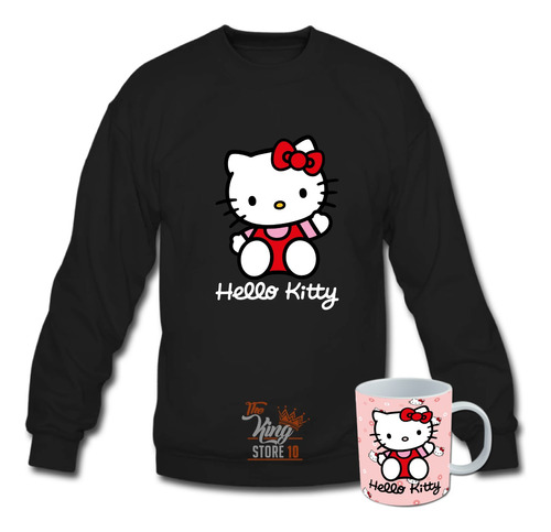 Poleron Polo, Hello Kitty, + Taza, Xxl Thekingstore10