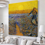 Cuadro Arte Van Gogh  Canvas Grueso 90x90cm