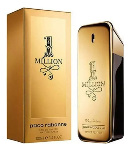 Paco Rabanne 1 Million 100 Ml Eau De Toilette Exquisito!!