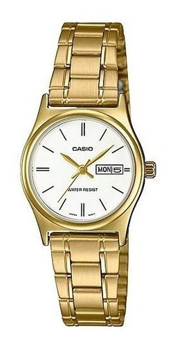 Reloj Casio Ltp-v006g-7b Dorado Garantia Oficial