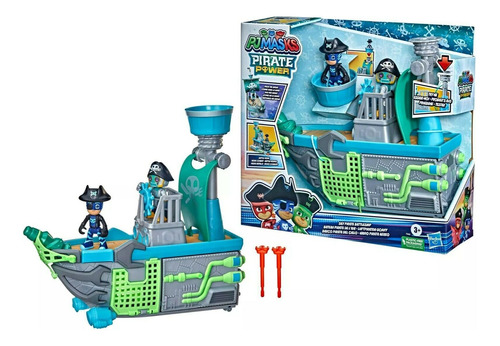  Pj Masks Heroes En Pijama Barco Pirata 