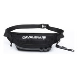 Pochete Transversal Shoulder Cavalera Resistente Corrida Cor Preto