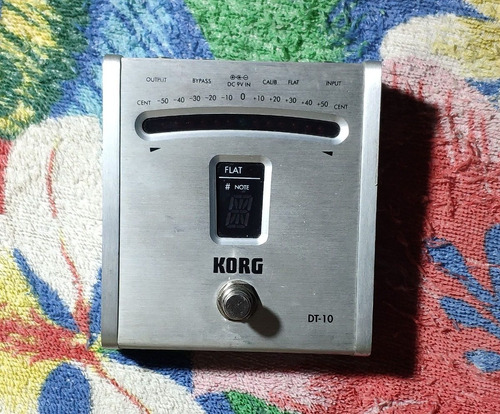 Korg Dt-10 Digital Foot Pedal Tuner - Willaudio