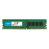 Memoria Ram Color Verde 4gb 1 Crucial Ct4g4dfs8266