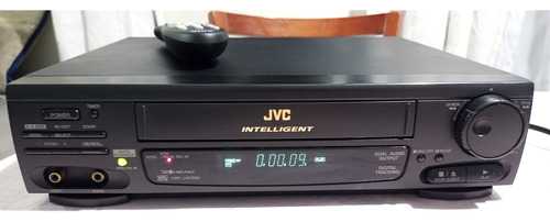 Video Cassete Jvc Hr-j416m 4 Cabeças + Controle Remoto