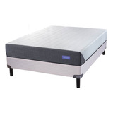 Sommier Inducol Limay 140x190 Cm Alta Densidad + 2 Almohadas