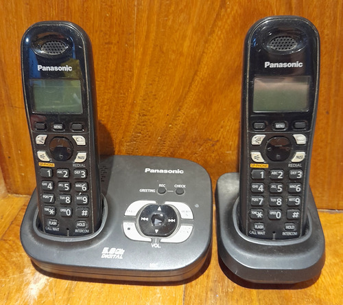 Panasonic Kx-tg4321b - 2 Telefonos Con Contestador