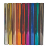 Rollo Papel Foil Transfer Colores P/ Hot Stamping 32cm X 5m 