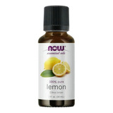 Aceite Esencial De Limón (limón) 30 Ml - 100% Puro - Now Foods