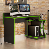 Mesa Para Computador Gamer Valdemóveis Cor Preto/verde
