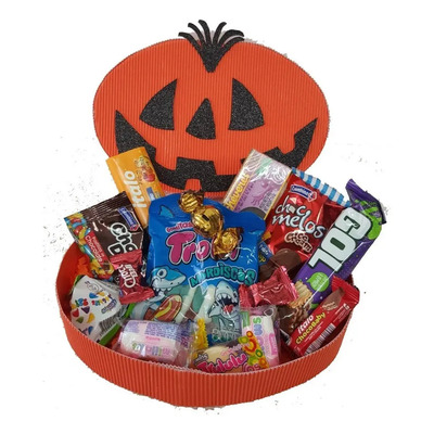 Caja Regalo Fantasma De Halloween Disfraz Día De Los Niños