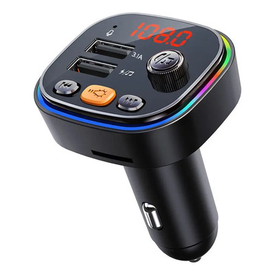 Transmisor Fm Bluetooth Para Auto Con Cargador Usb | Envío gratis