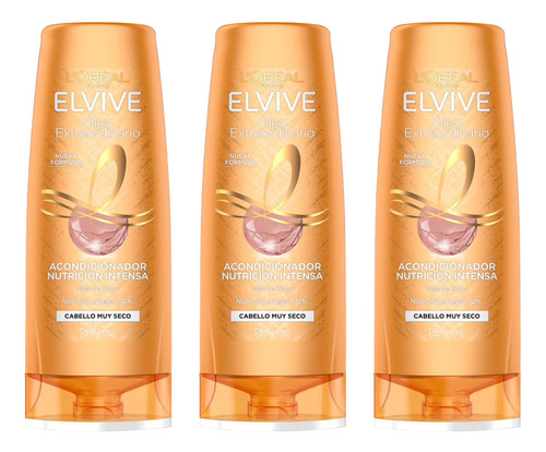 Pack Acondicionador Elvive Óleo Nutrición Intensa 200 Ml