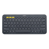 Teclado Bluetooth Logitech K380 Qwerty Inglés Us Color Grafito