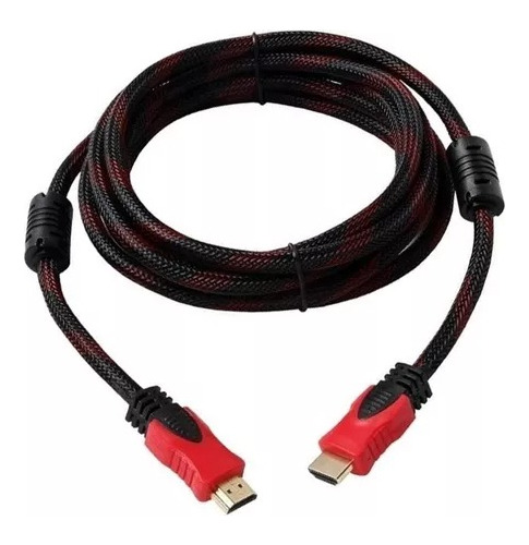 Cable Hdmi A Hdmi 5 Metros Cable Filtro Mallado Premium 4k 