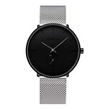 Reloj Para Hombre Filizi/negro Plata