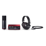 Kit De Grabación Focusrite Scarlett Solostudio 4tagen Bernal