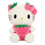 Hermoso Peluche Hello Kitty Frutilla 40cm Para Niñas