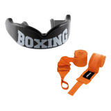 Protector Bucal Muay Thai Boxeo Boxing Vendas 3,5m Combo 