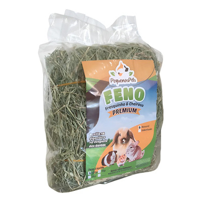 Feno Para Roedores Hamster Coelho Porquinho Da India 1kg | MercadoLivre