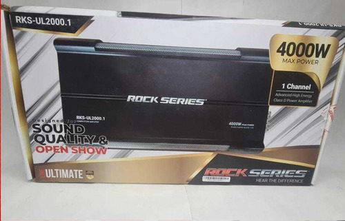 Rock Series Rks-ul2000.1 Amplificador Clase D Open Show Spl