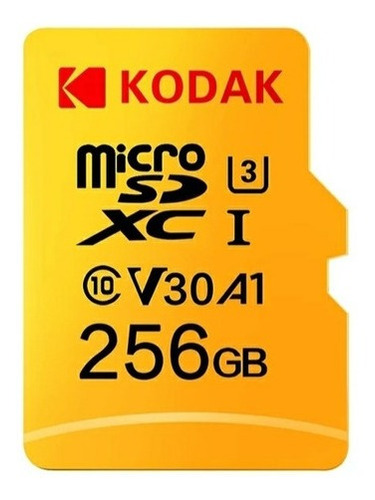 Tarjeta Memoria Micro Sd Kodak 256gb 4k Uhs-1(u3) A1 Clase10