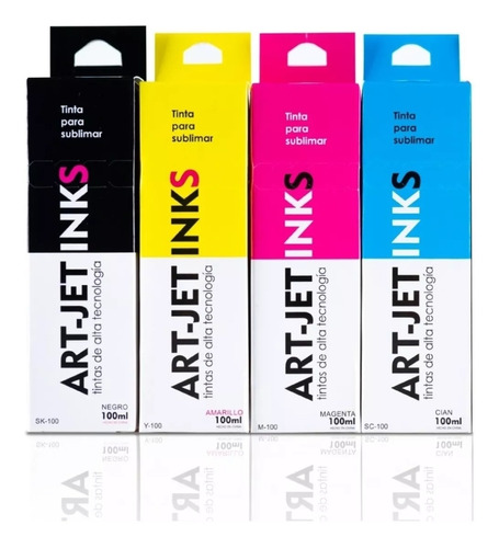 Tintas Para Sublimar Premium Art-jet (400ml)  Polgraf 