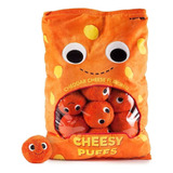 Pelotas De Peluche Cheesy Puffs, Cojín De Juguete De