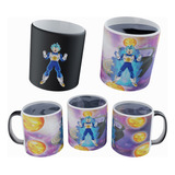 Taza Mágica 3d Vegeta Super Sayayin Blue Dragon Ball Super