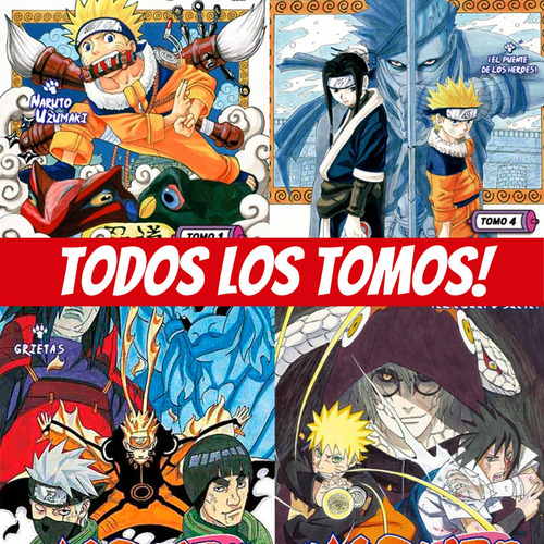 Manga Naruto Elige Tu Tomo Panini Masashi Kishimoto Shonen