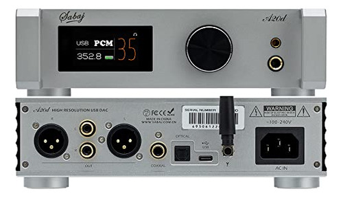 Amplificador De Audífonos Sabaj A20d Versión 2022 Dac Ldac