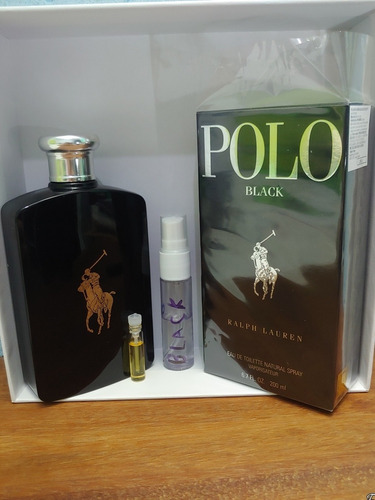 Decant Importado Original Polo Black Ralph Lauren +brinde