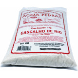 Cascalho De Rio Natural Nº.00 Areia Fina Sugar Pacote 1kg