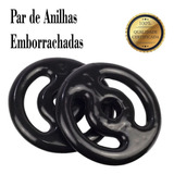 Anilha Emborrachada 2 Kg Preta P/ Halteres