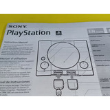 Manual Original Ps1 Modelo Scph-7501