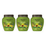 Creme Skala 1kg Cafe Verde E Ucuuba-kit C/3un