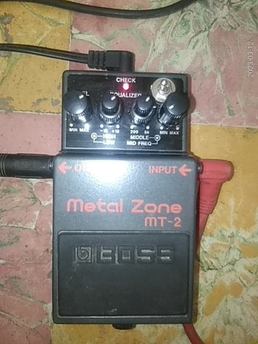Boss Metal Zone Mt-2  Con Modificacion Keeley