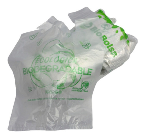 Bolsa Biodegradable Camiseta Mediana  1 Kilo