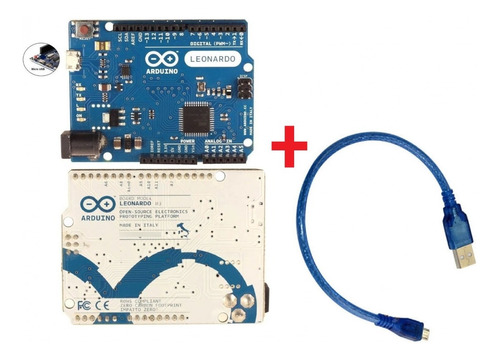 Arduino Uno R3 Leonardo Original Micro Usb + Cable Usb