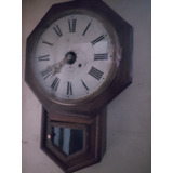 Antiguo Reloj De Estácion De Tren Waterbury Leer Descripción