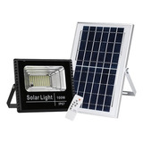 Reflector Lampara Led Panel Solar Exterior 100w Recargable